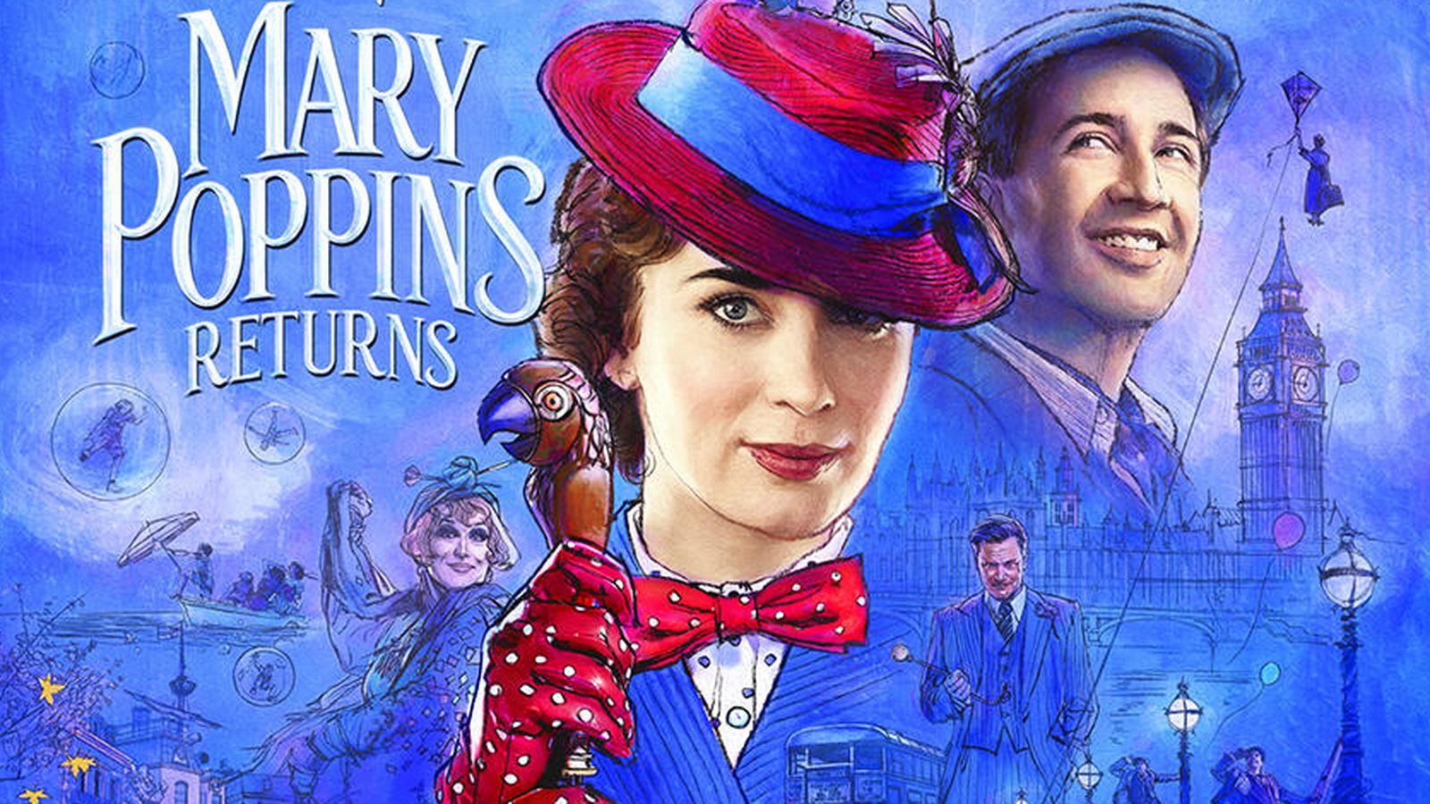 Mary Poppins Returns PORTRAIT POSTER