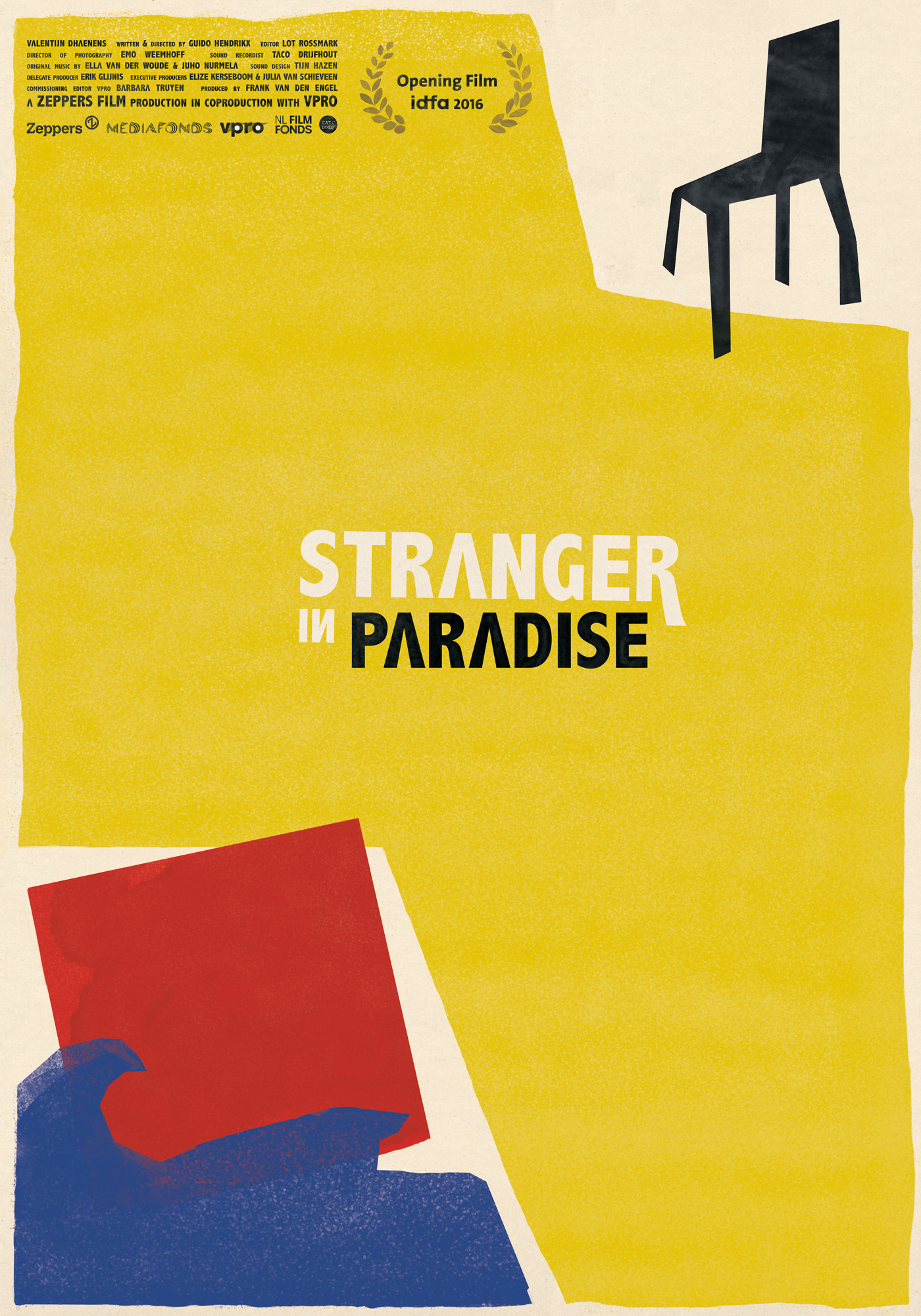 Stranger in Paradise(Netherlands) portrait poster