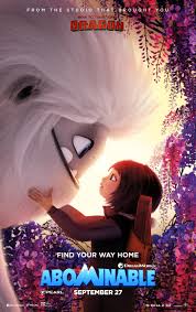 Abominable (Universal) portrait poster