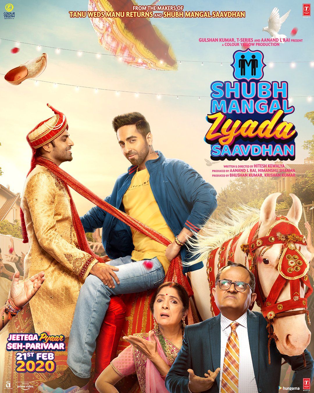 Shubh Mangal Zyada Saavdhan (PG) portrait poster