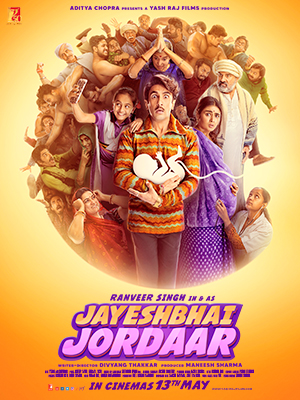 Jayeshbhai Jordaar (PG) portrait poster