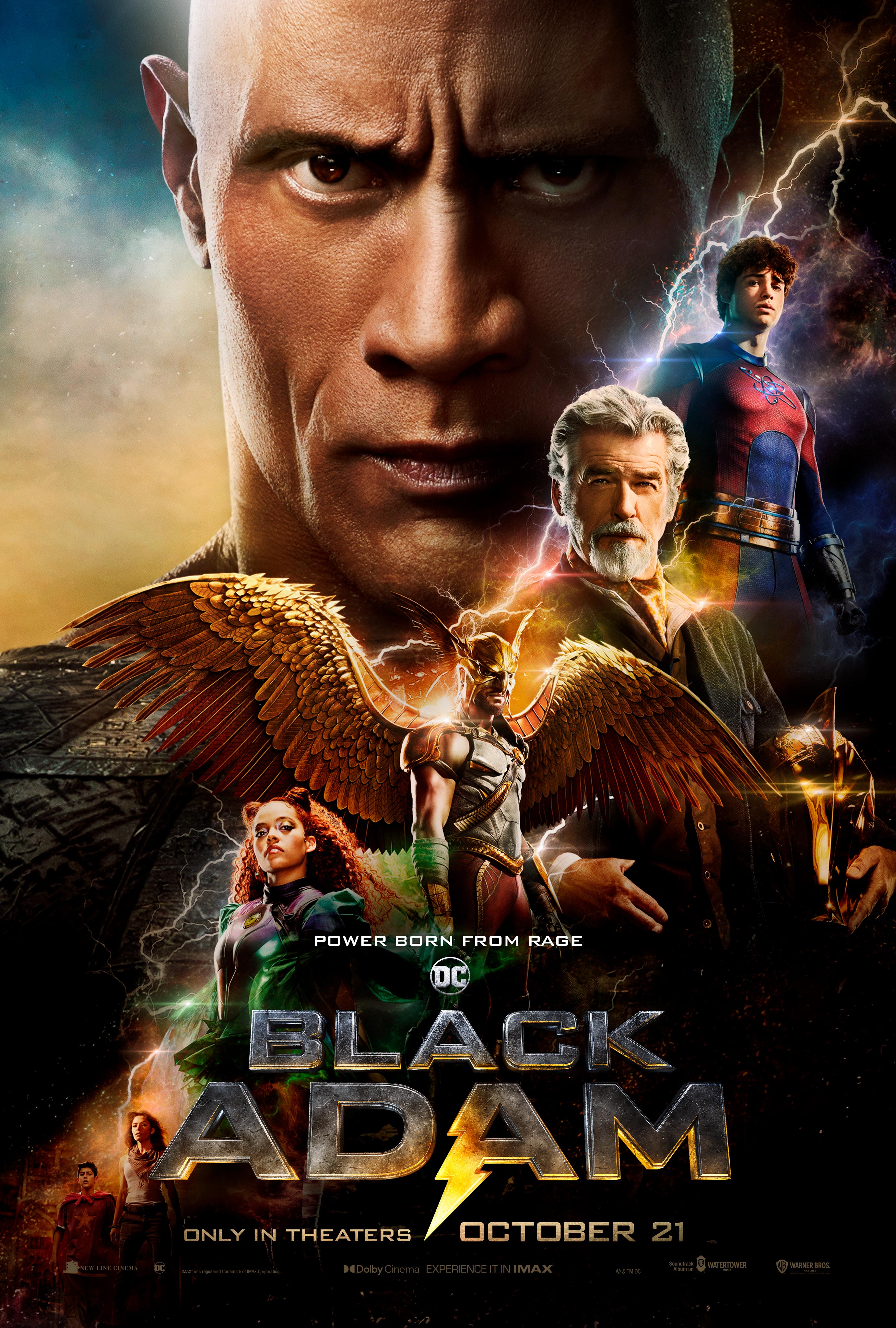 Black Adam (PG) PORTRAIT POSTER