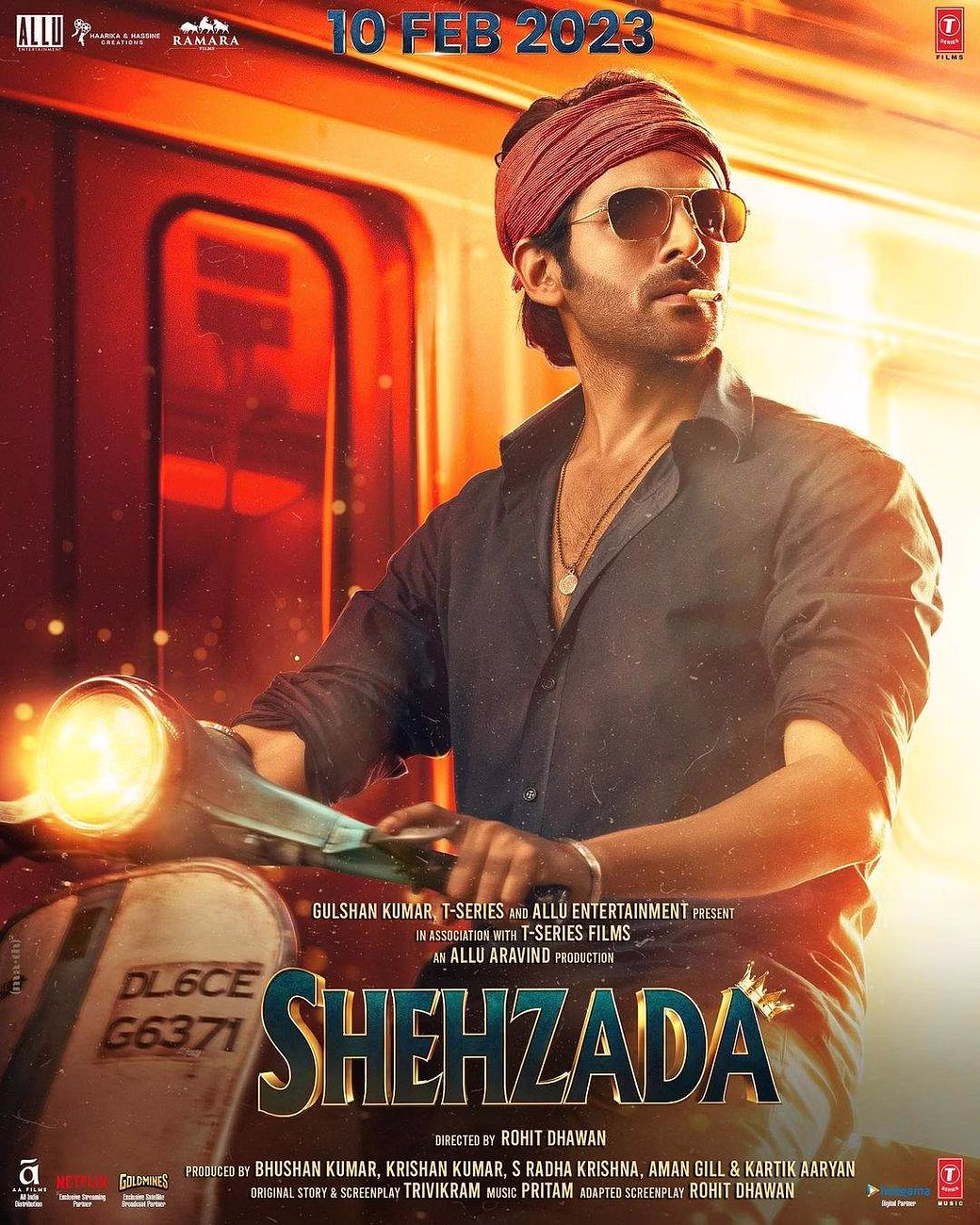 Shehzada (PG) portrait poster