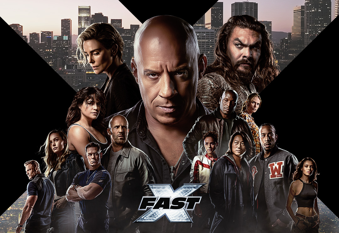 FAST X 3D portrait poster