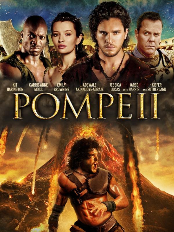 Pompeii IN 3D portrait poster
