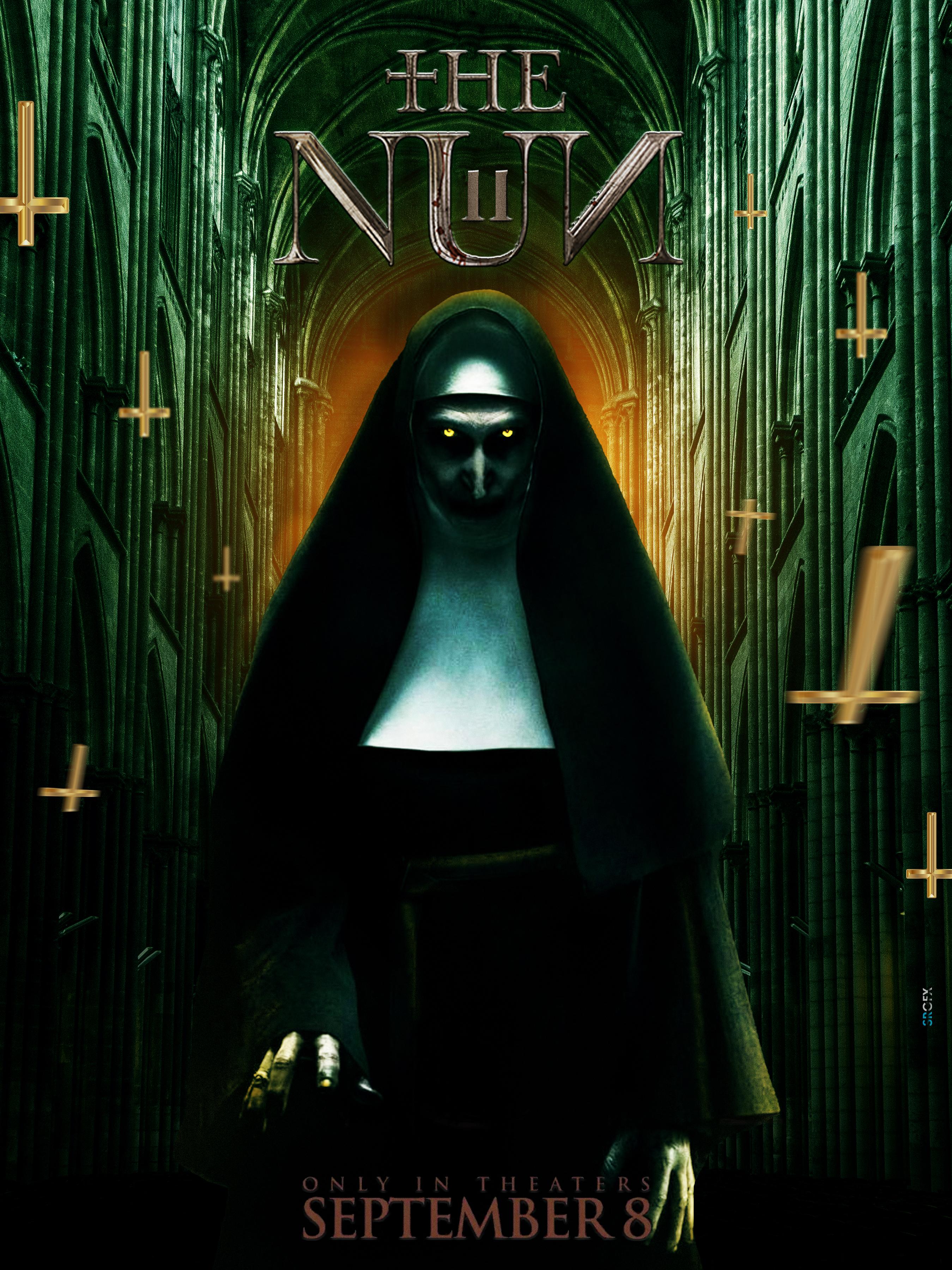 The Nun II portrait poster