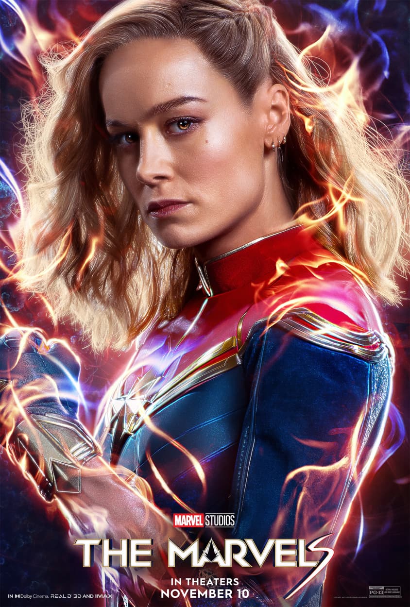 The Marvels :IN 2D portrait poster