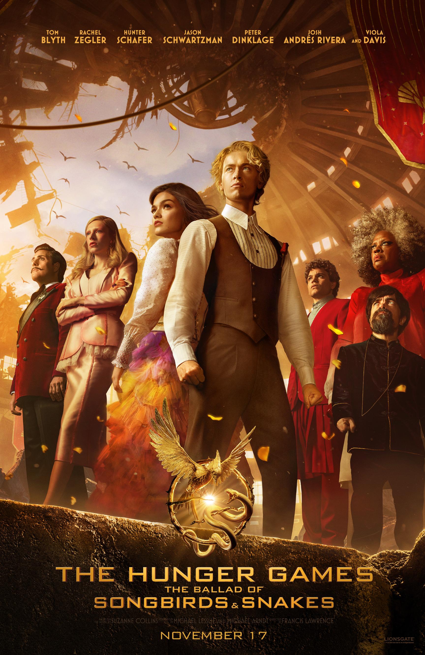 The Hunger Games:The Ballad of Songbirds and Snake portrait poster