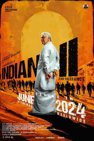 Hindustani 2 (PG) portrait poster