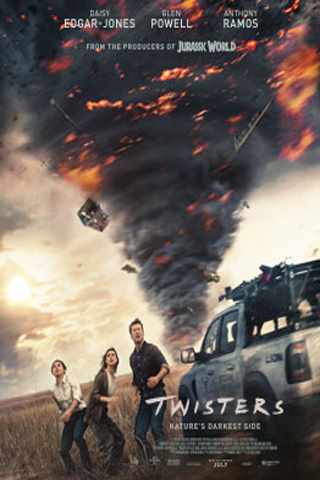 Twisters (PG) portrait poster