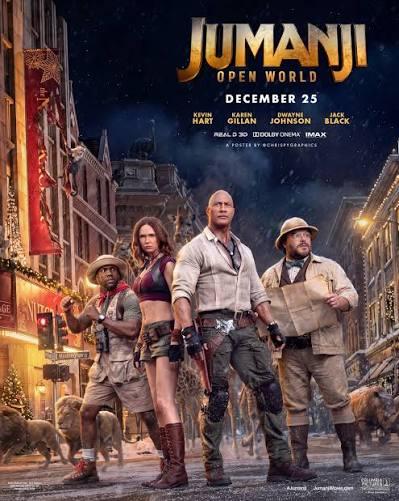 Jumanji: Open World (PG) portrait poster
