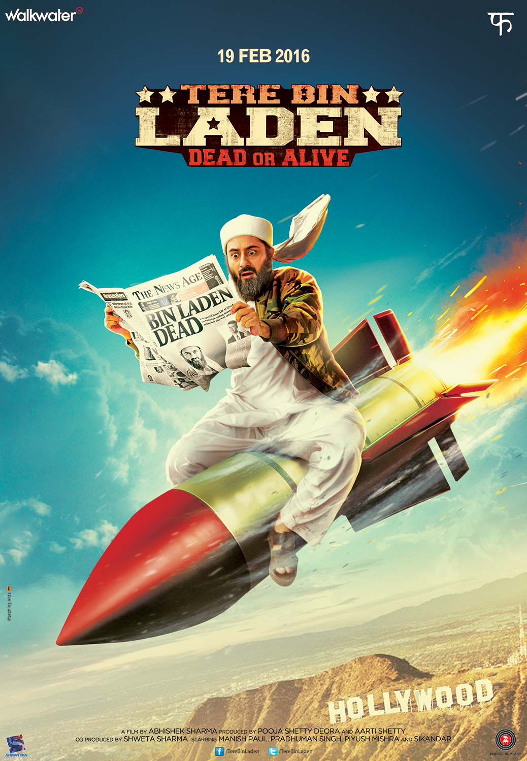 Tere Bin Laden Dead Or Alive portrait poster