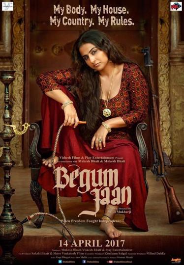 Begum Jaan portrait poster