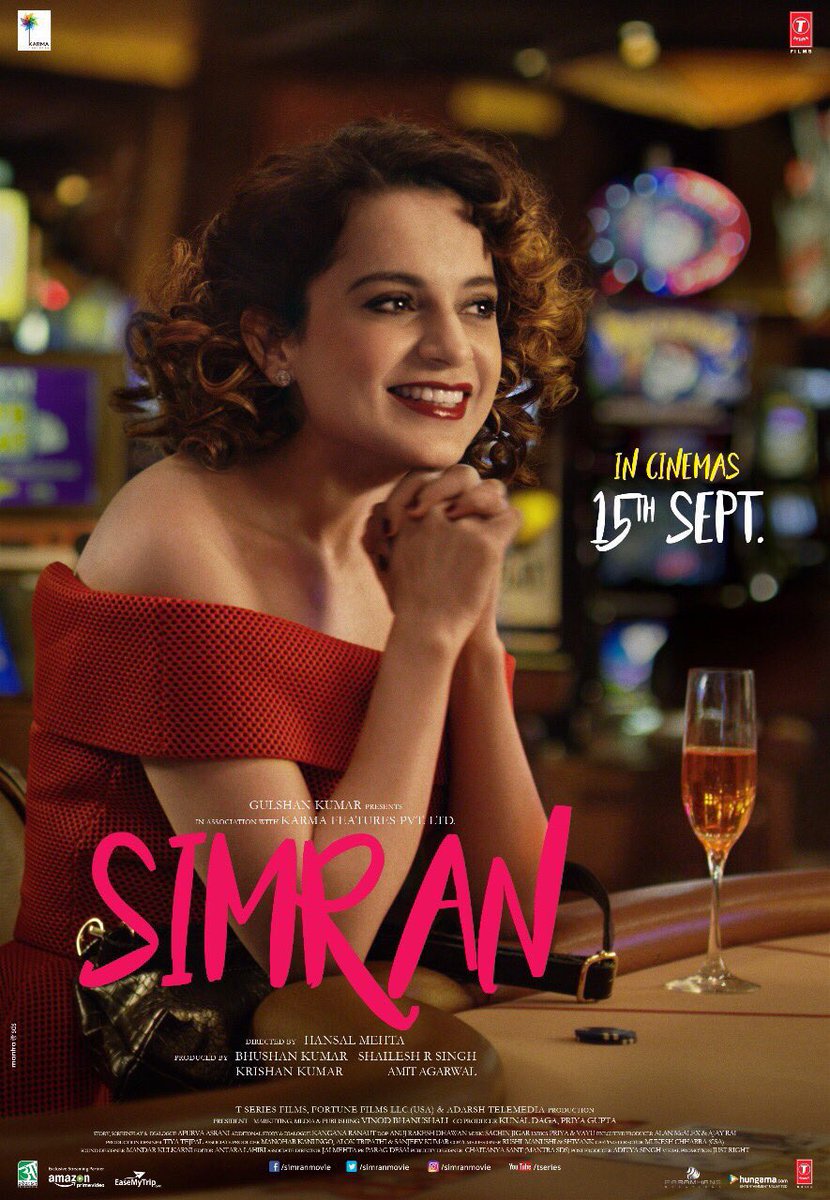 Simran portrait poster